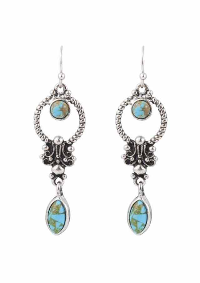 Indian Stone Earrings