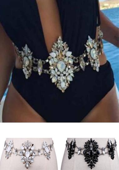 Rhinestone Belly Chain