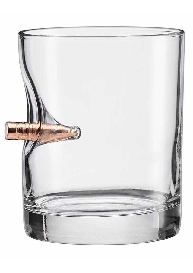 Whiskey & Bullet Glass